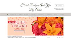 Desktop Screenshot of floraldesignsbysusie.com